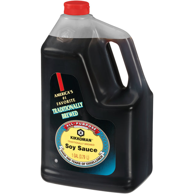 Kikkoman Soy Sauce 3.79L 1Gal x 2 Pack "PICKUP FROM AH LIKI WHOLESALE" Condiments & Oils Ah Liki Wholesale 