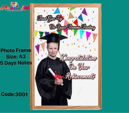 Photo Frame Size A3 5 Days Notes "PICK UP AT HANA'S LIMITED TAUFUSI" - Samoamarket.com