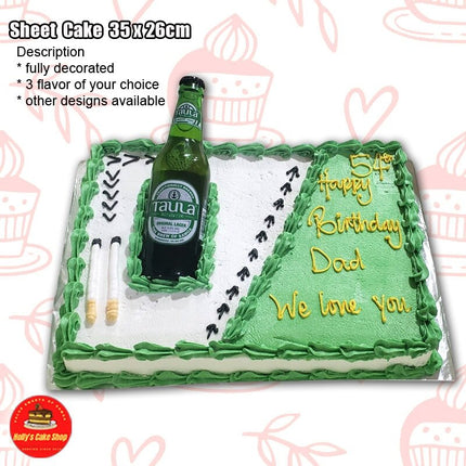 Sheet Cake #1 35x26cm "PICK UP AT VAITELE MARKET SHOP #R8, UPOLU" - Samoamarket.com